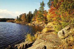 Idyllische Landschaft Ottenstein