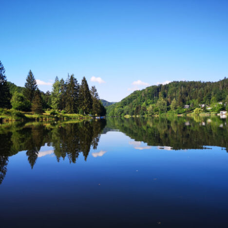 Kajak fahren am Stausee Ottenstein